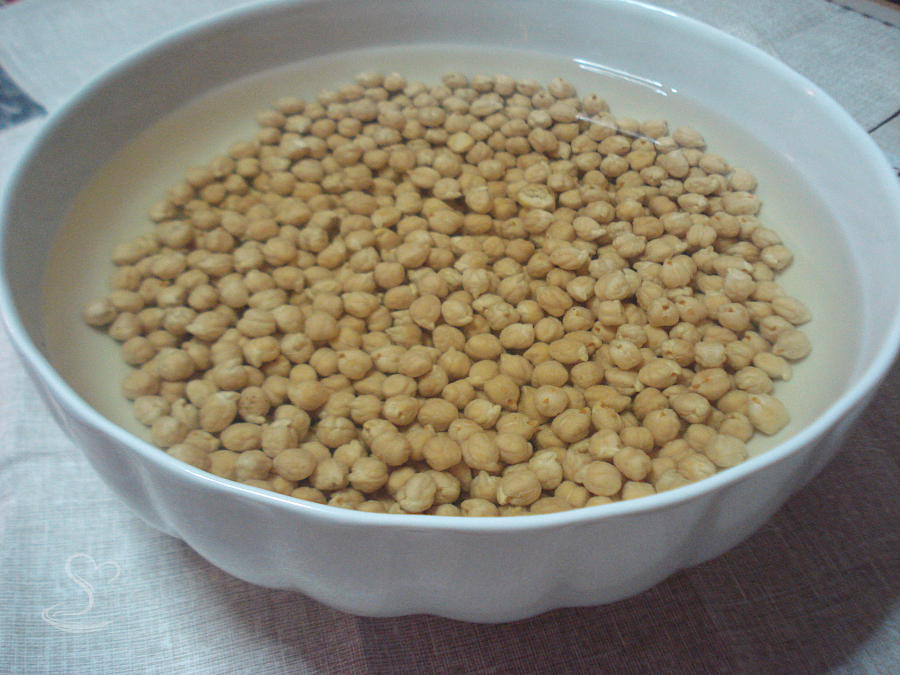 Ricetta Pasta e ceci step 1