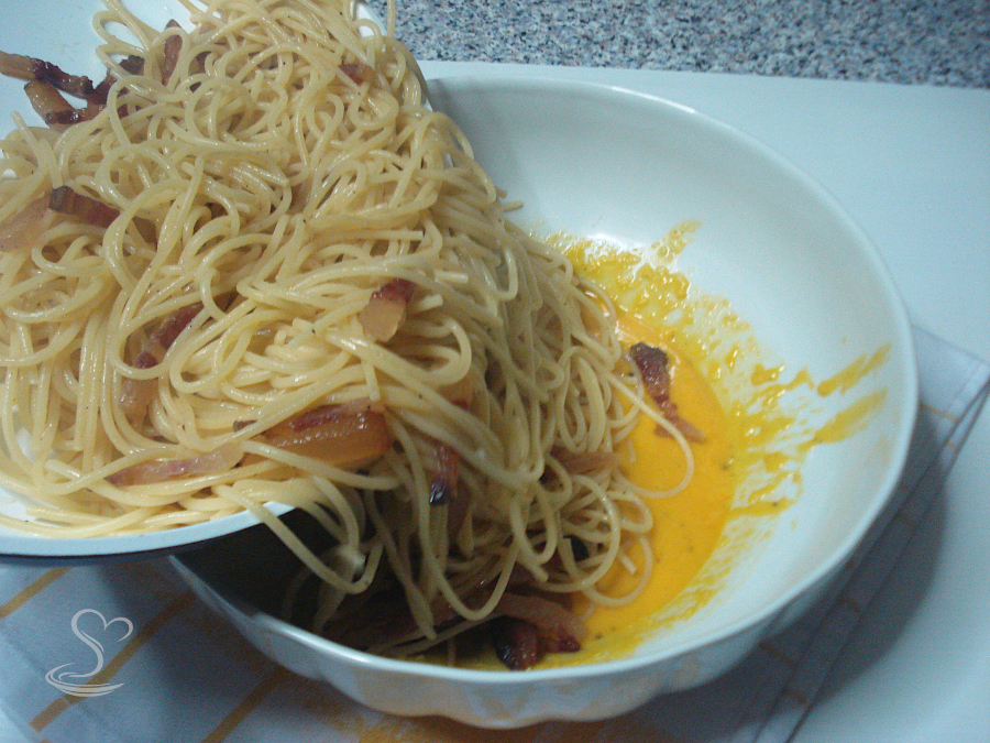 Ricetta Spaghetti alla carbonara - Step 5