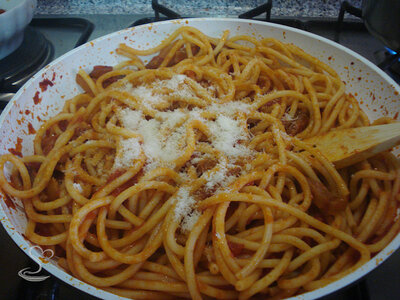 Ricetta Bucatini all'amatriciana - Step 7
