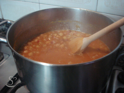 Ricetta Pasta e ceci step 6