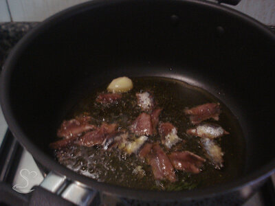 Ricetta Pasta e ceci alla romana - Step 3