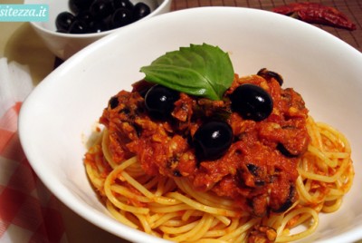 Spaghetti al tonno