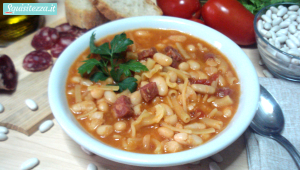 Pasta e fagioli alla napoletana